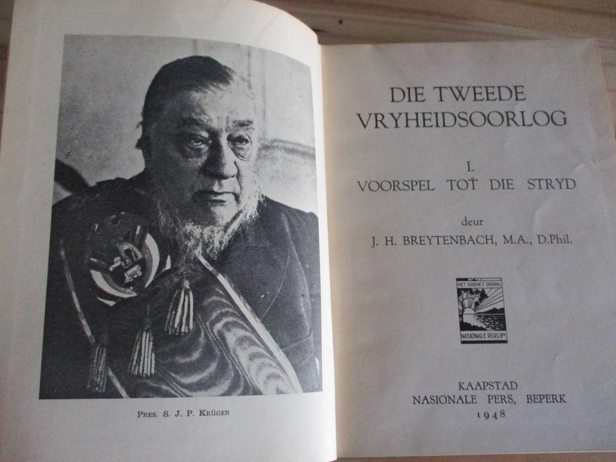 Die Tweede Vryheidsoorlog - JH Breytenbach - Volume I en II