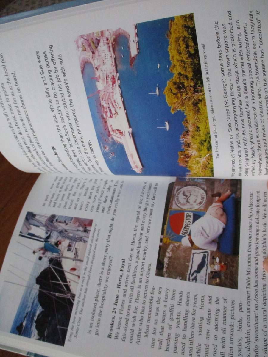 SIGNED. Come Wind, Come Weather  Letters from Adamastor  Brooks & Jeanne Heywood