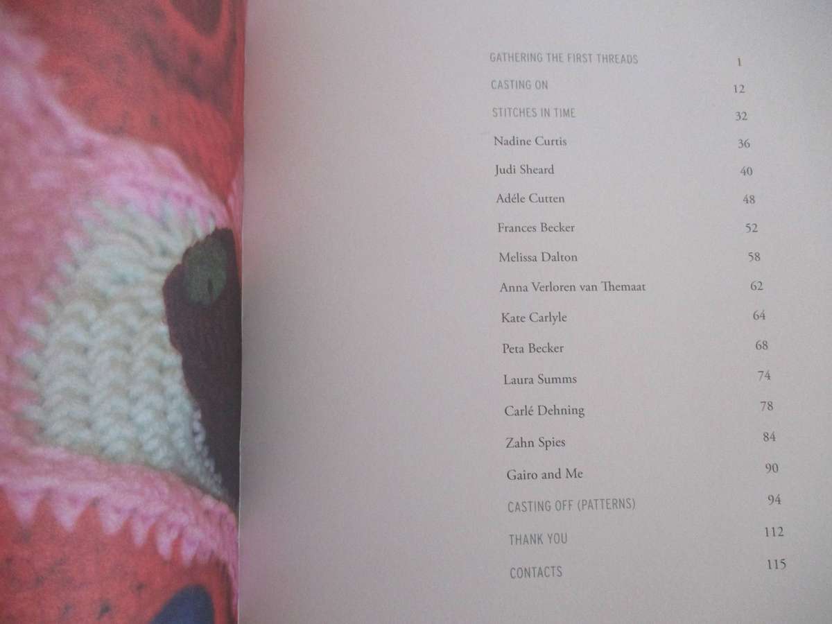 Finding the Thread. A story of knitting and crochet at the Cape. Lydia Abel