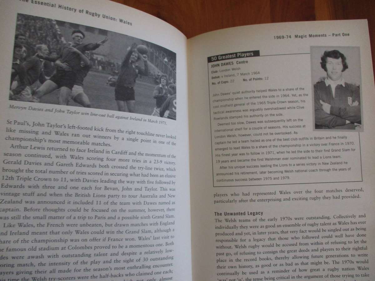 The essential history of Rugby Union WALES