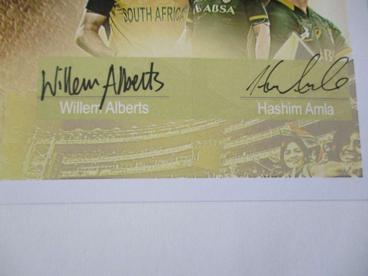 SIGNED. The Sporting MADIBA 50 Famous Photos