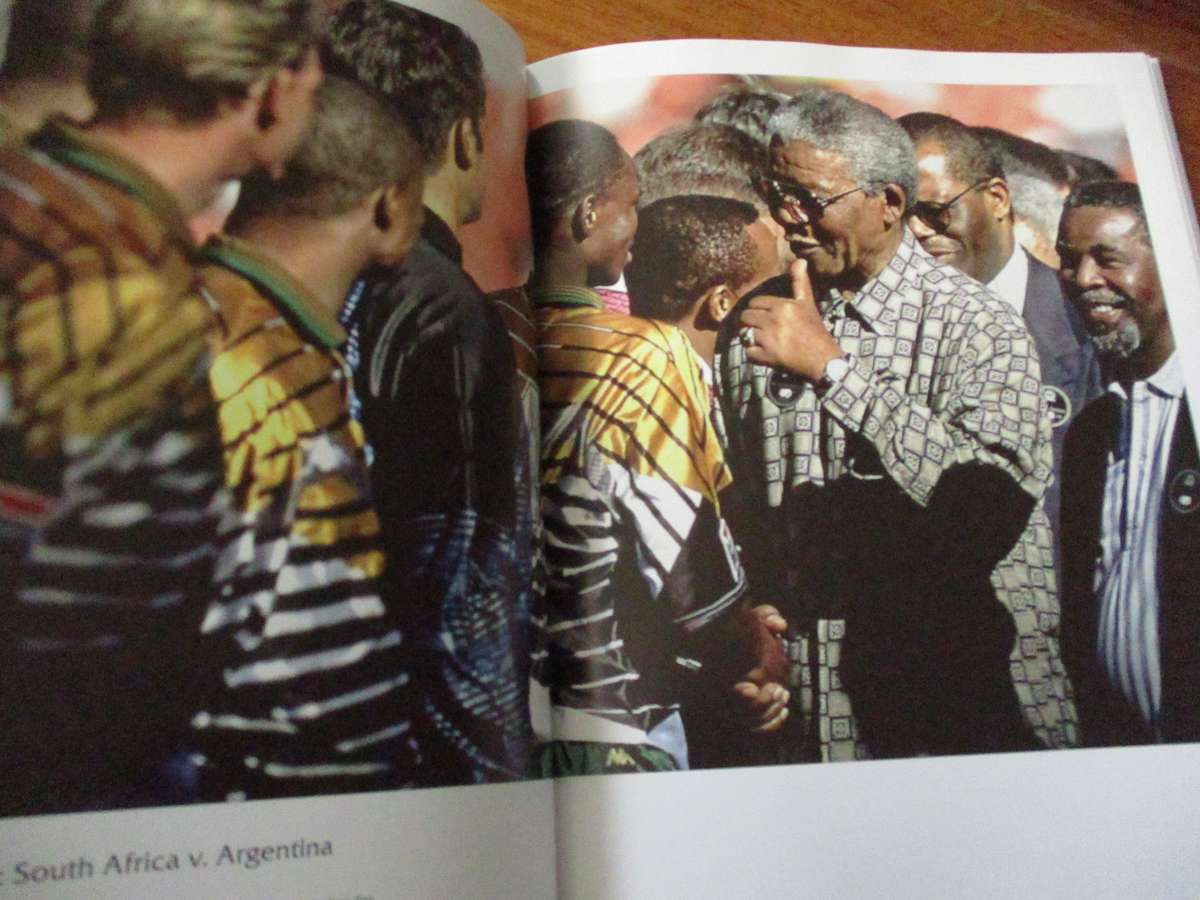 SIGNED. The Sporting MADIBA 50 Famous Photos