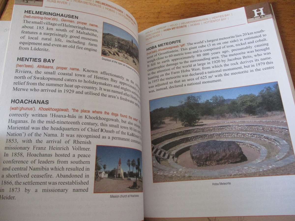 Place Names of Namibia A historical Dictionary  Joseph Cassidy