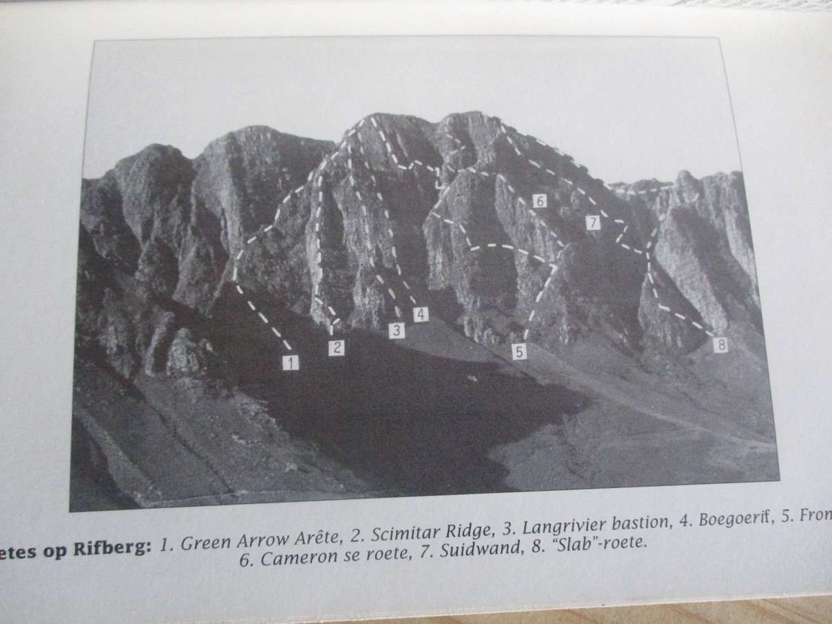 Jonkershoek en sy berge. 'n Gids vir klimmers en stappers