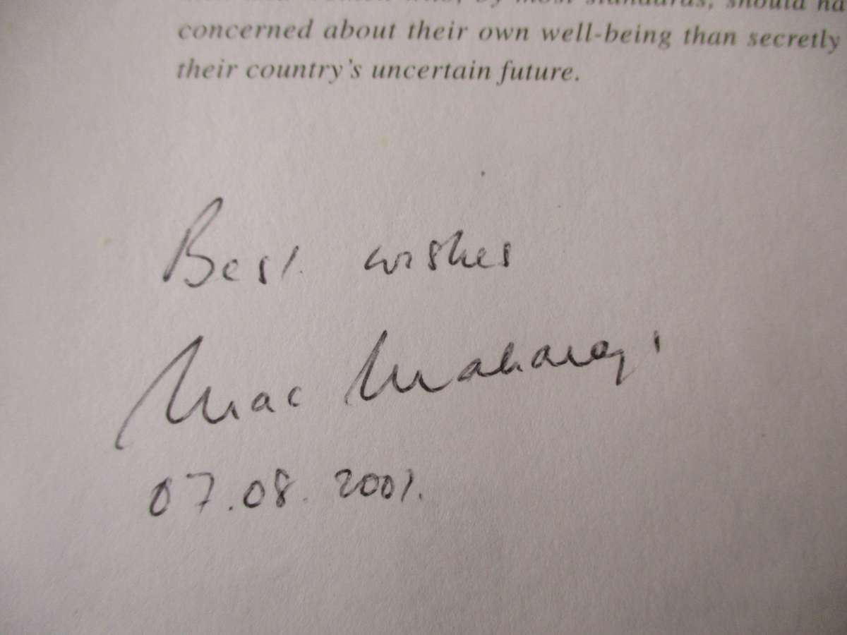 SIGNED. REFLECTIONS IN PRISON Edited by Mac Maharaj  Foreword by Desmond Tutu