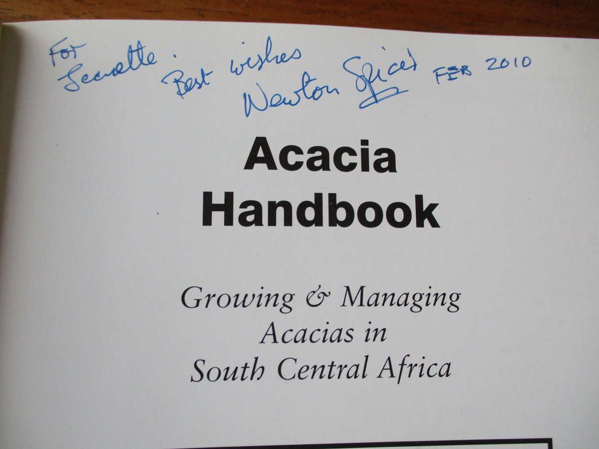 SIGNED. Acacia Handbook N Spicer R Barnes J Timberlake