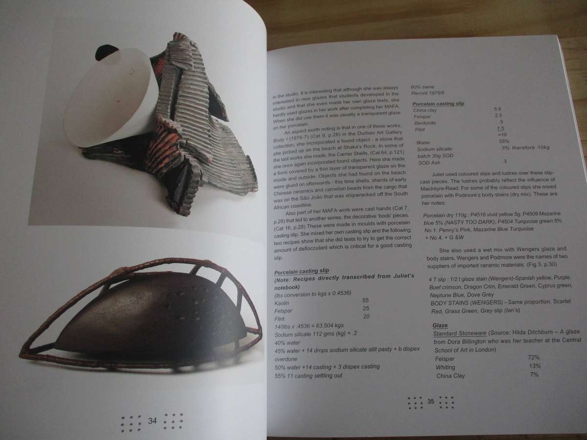 For Juliet - Ceramic Sculptor 1950-2012. (Juliet Armstrong)