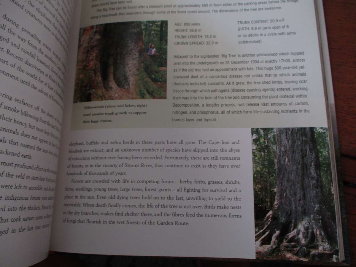 SIGNED.  The Garden Route and Little Karoo between the desert and the deep blue sea Leon Nell