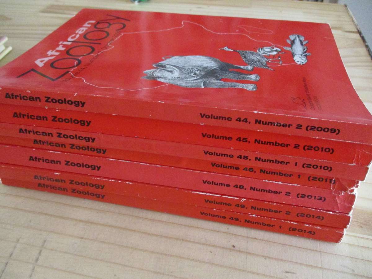 African Zoology - 7 Volumes