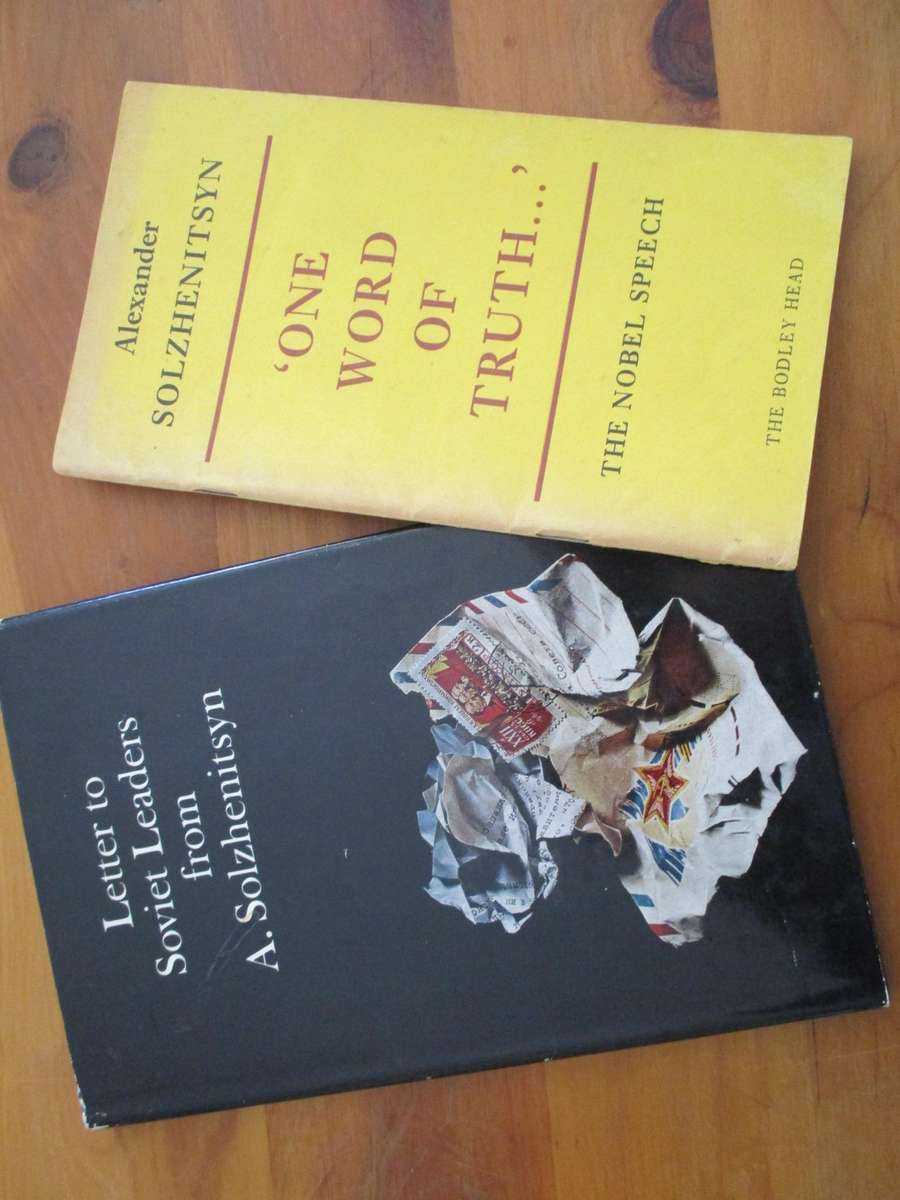 Alexander Solzhenitsyn One word of truth ( The Nobel speech ) , Letters to Soviet Leaders