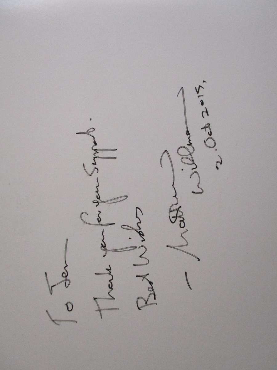 SIGNED. We called him MADIBA  Matthew William