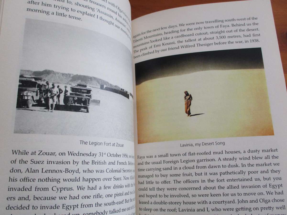 SIGNED. Sahara to the Seven Seas  Robin Boyd