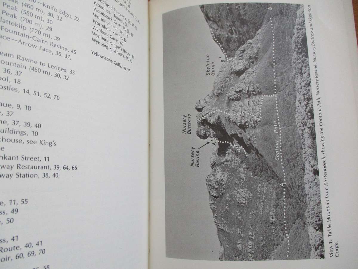 Table Mountain Guide Walks and easy climbs on Table Mountain, Devil's Peak & Lion's Head