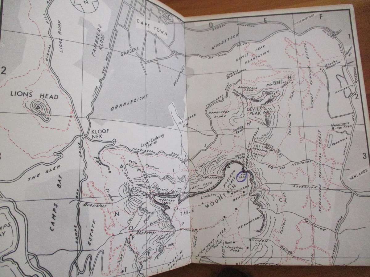 Table Mountain Guide Walks and easy climbs on Table Mountain, Devil's Peak & Lion's Head