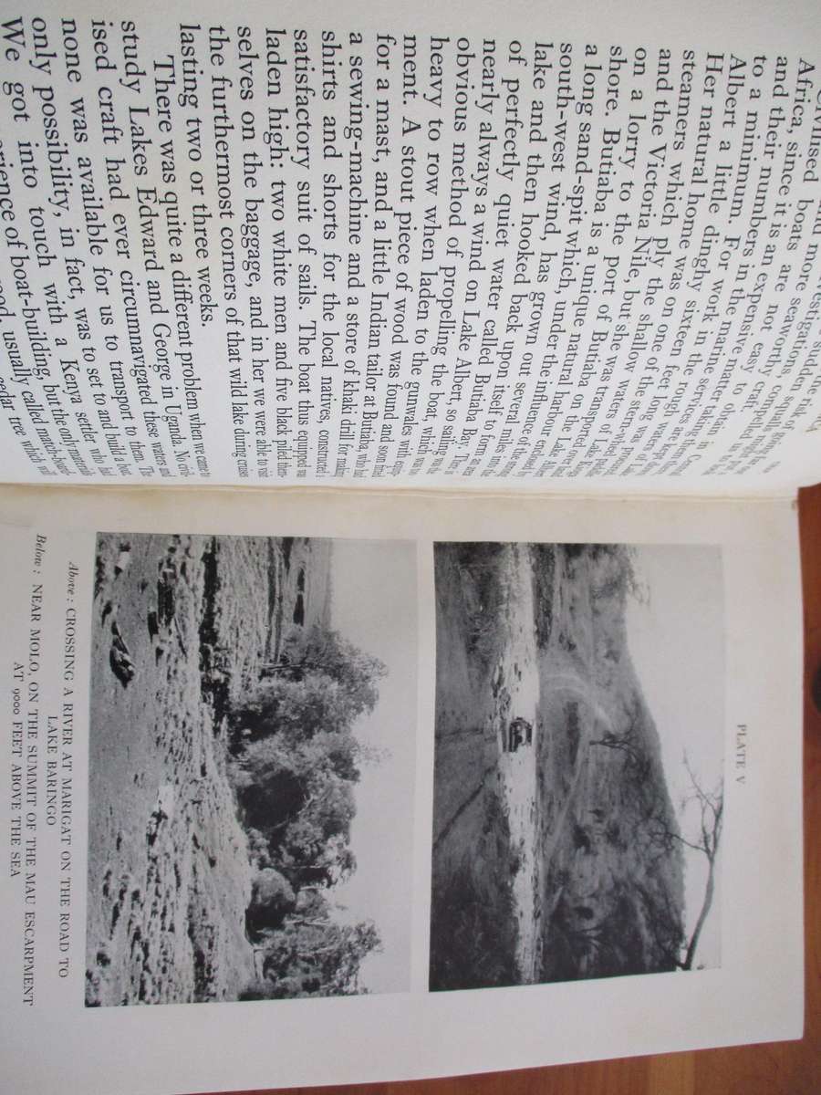 Inland Waters of Africa. Worthington ...expeditions to the great lakes of Kenya and Uganda...