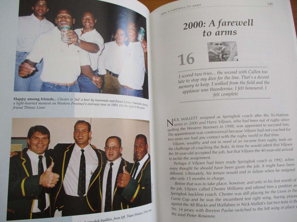 Chester Williams. CHESTER - A Biography of Courage