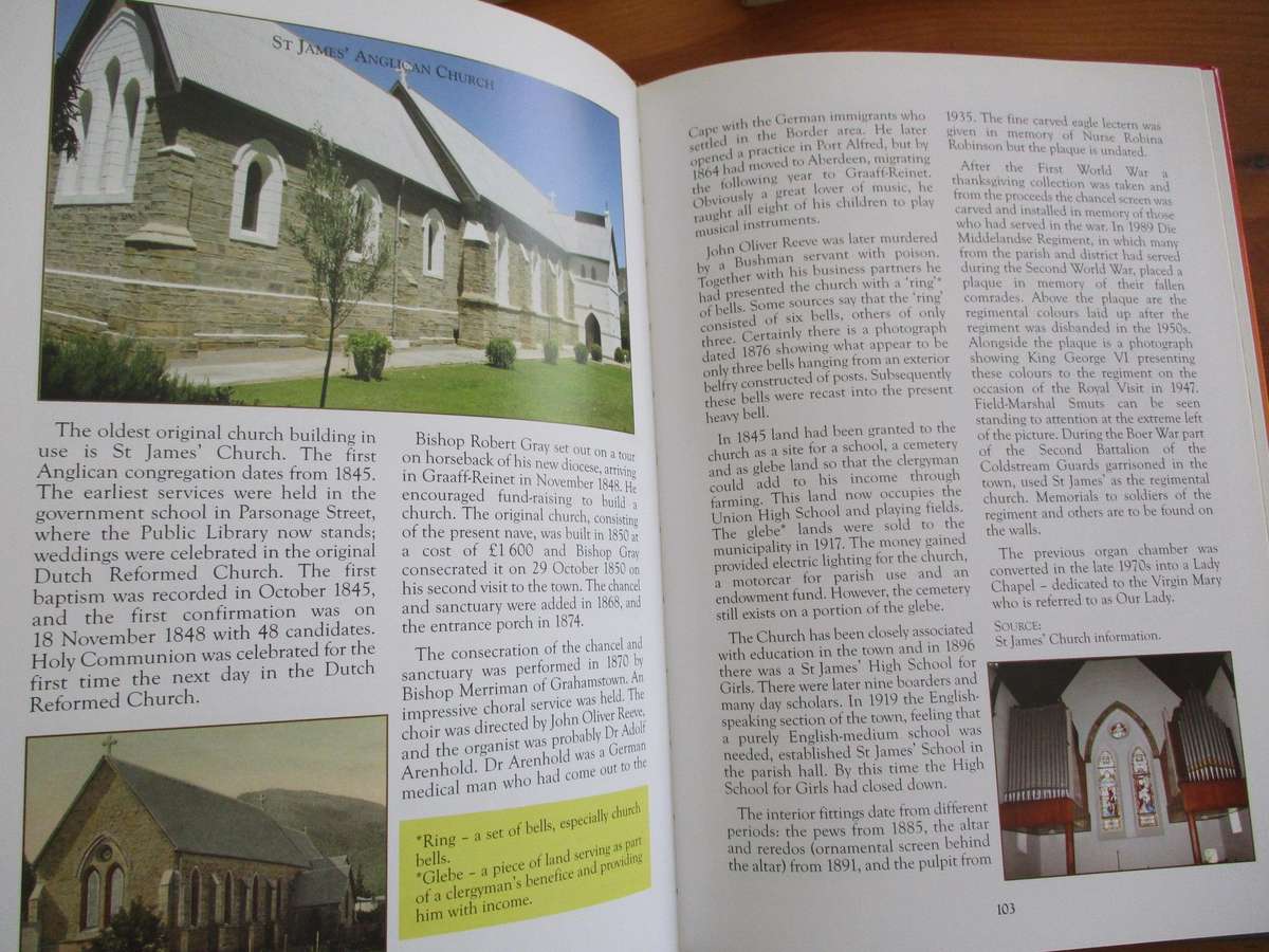 Graaff-Reinet An illustrated historical guide  Tony Nunn