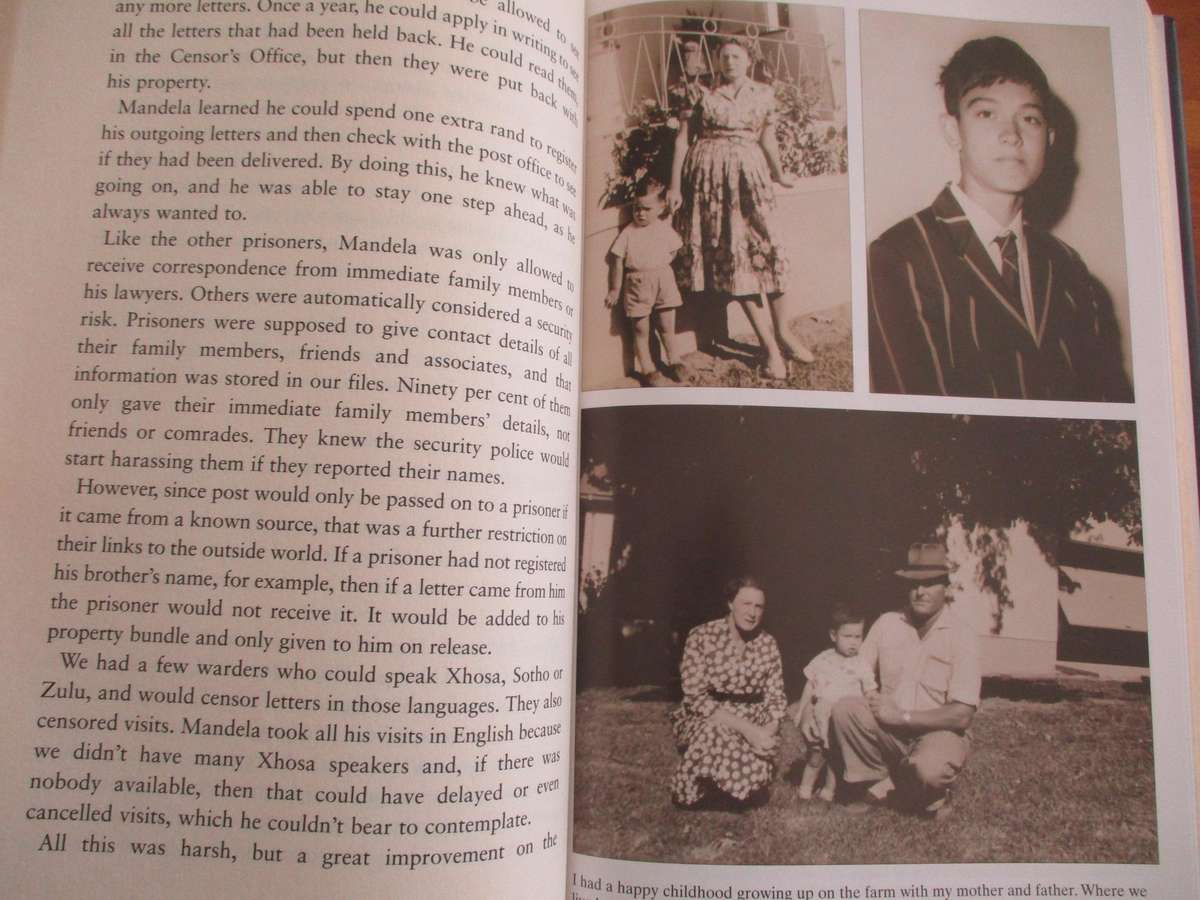 MANDELA. My Prisoner, my Friend. SIGNED by Christo Brand