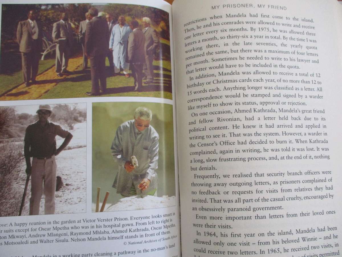 MANDELA. My Prisoner, my Friend. SIGNED by Christo Brand