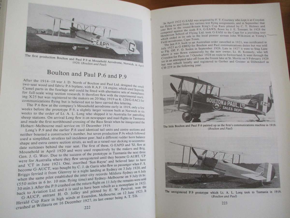 6 Aviation books