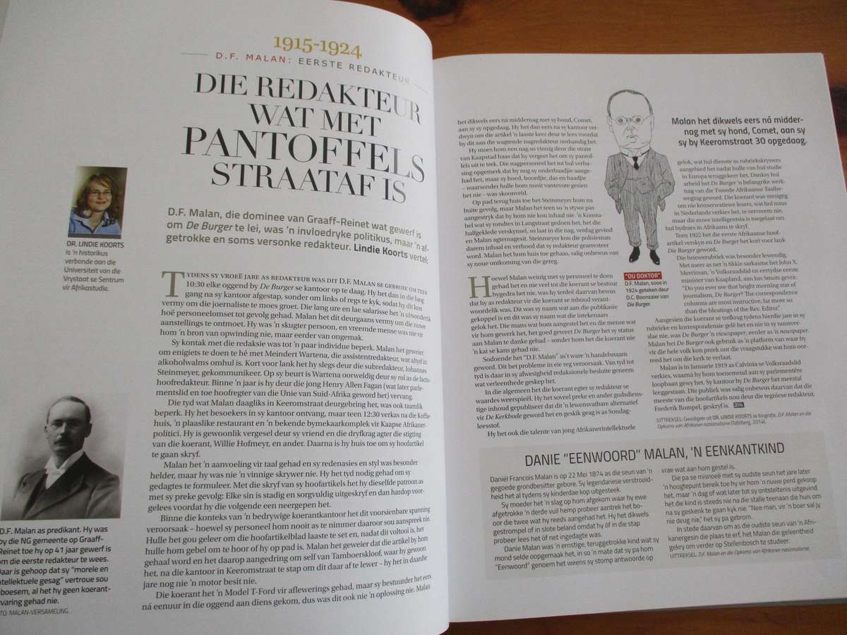 DIE BURGER 100. Sy mense en hul stories. 1915-2015