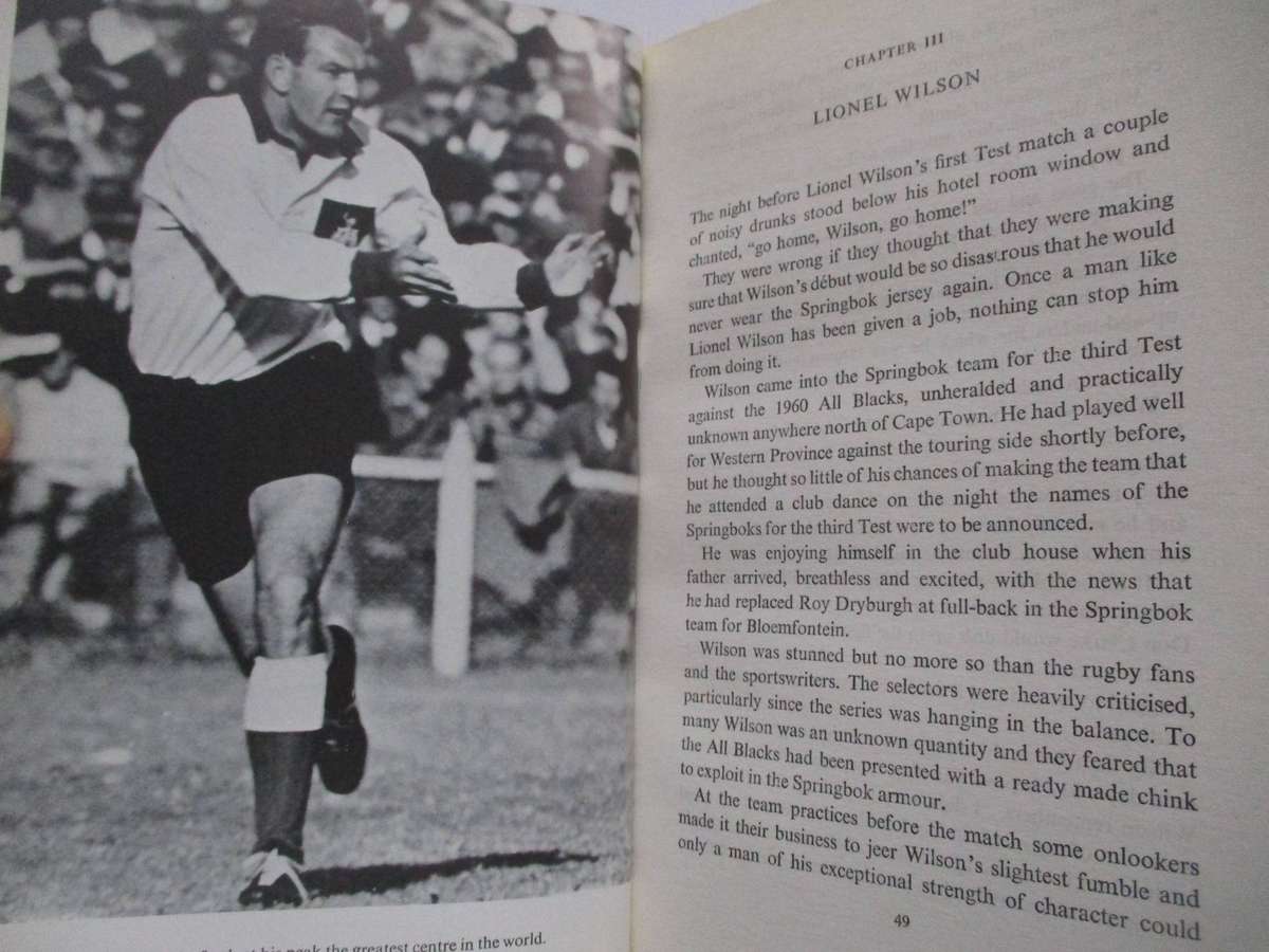 They made headlines by Chris Greyvenstein (Immortal SA rugby players)