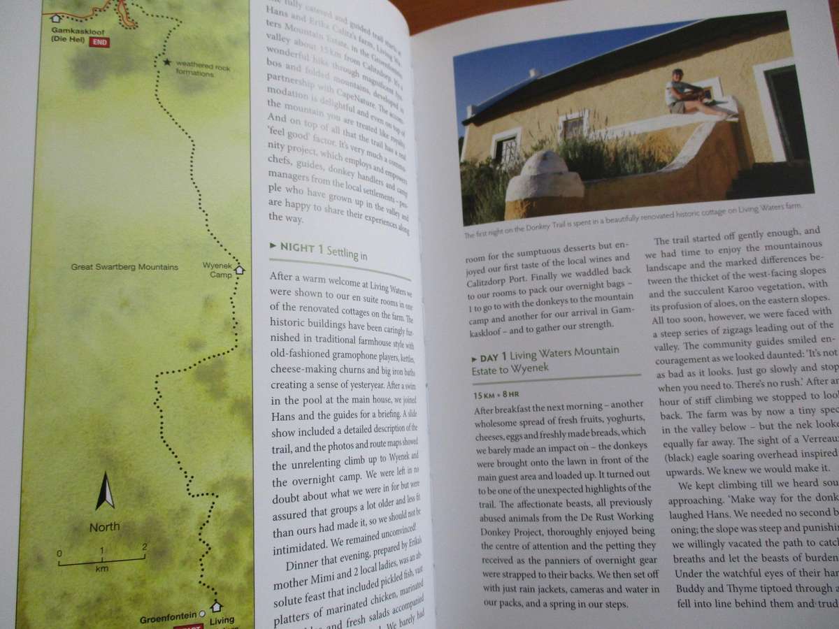 SLACKPACKING - A guide to South Africa's top leasure trails. By Fiona McIntosh