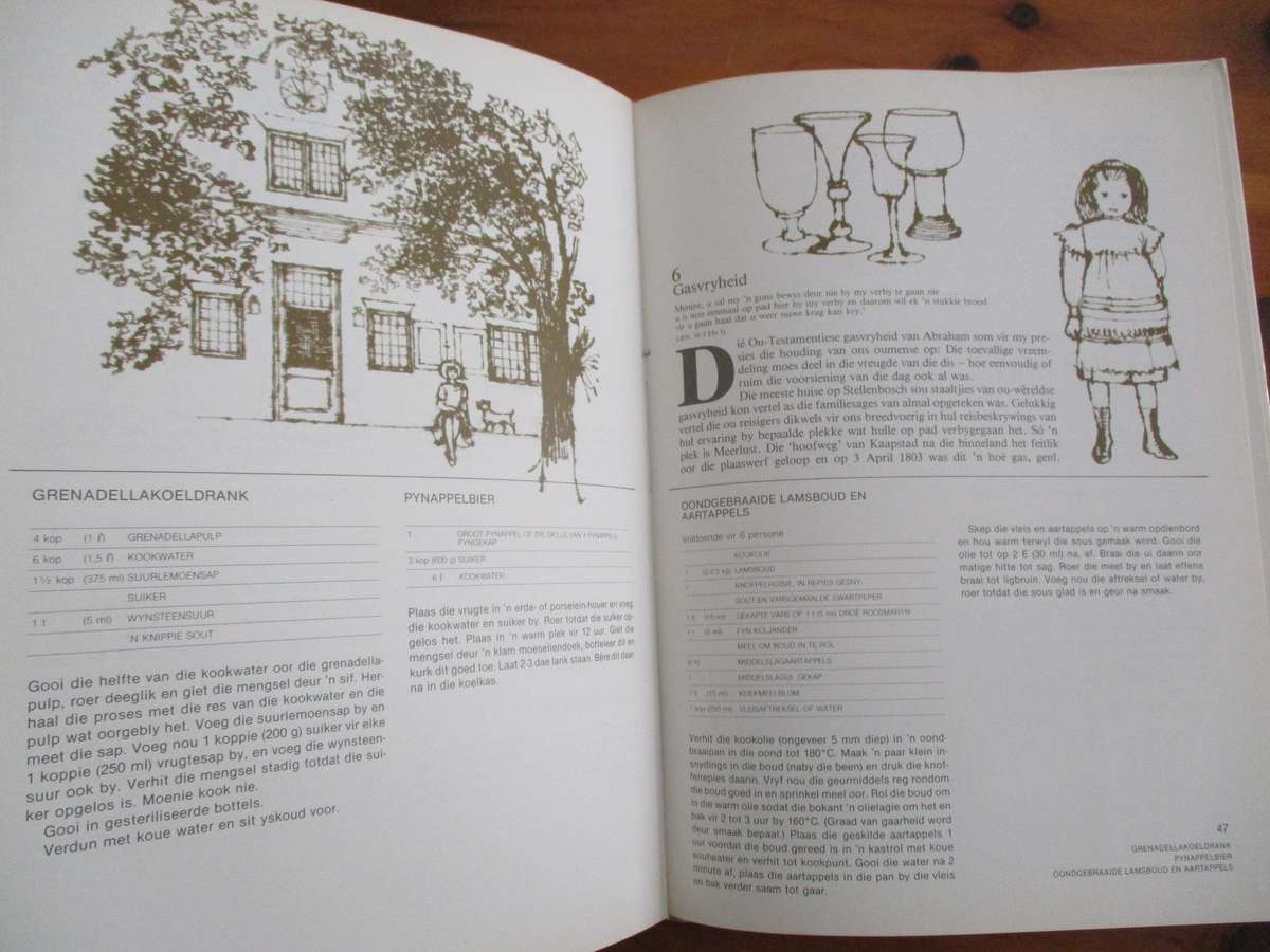 Om die tafel in Stellenbosch - Fynproewersgilde Resepte