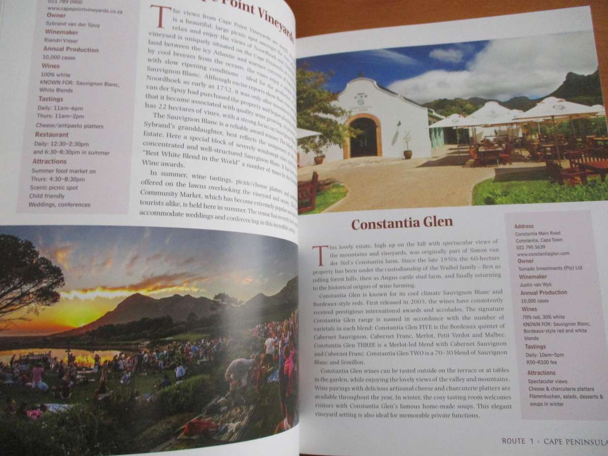 CAPE WINELANDS. Scenic Day Routes to the 101 Best Wineries