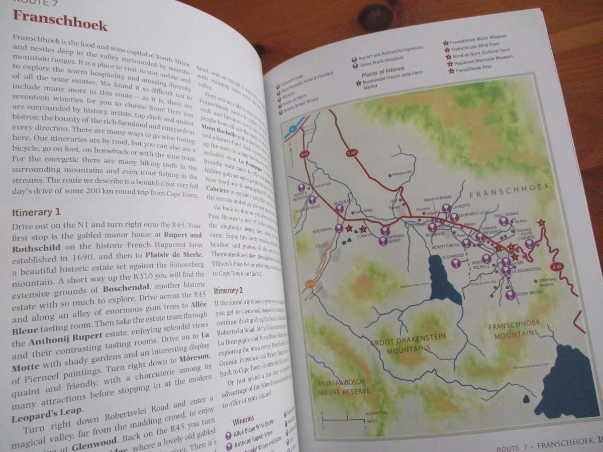 CAPE WINELANDS. Scenic Day Routes to the 101 Best Wineries