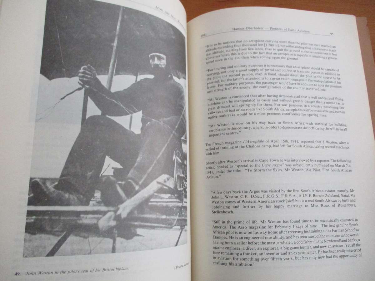 PIONEERS OF EARLY AVIATION IN SOUTH AFRICA