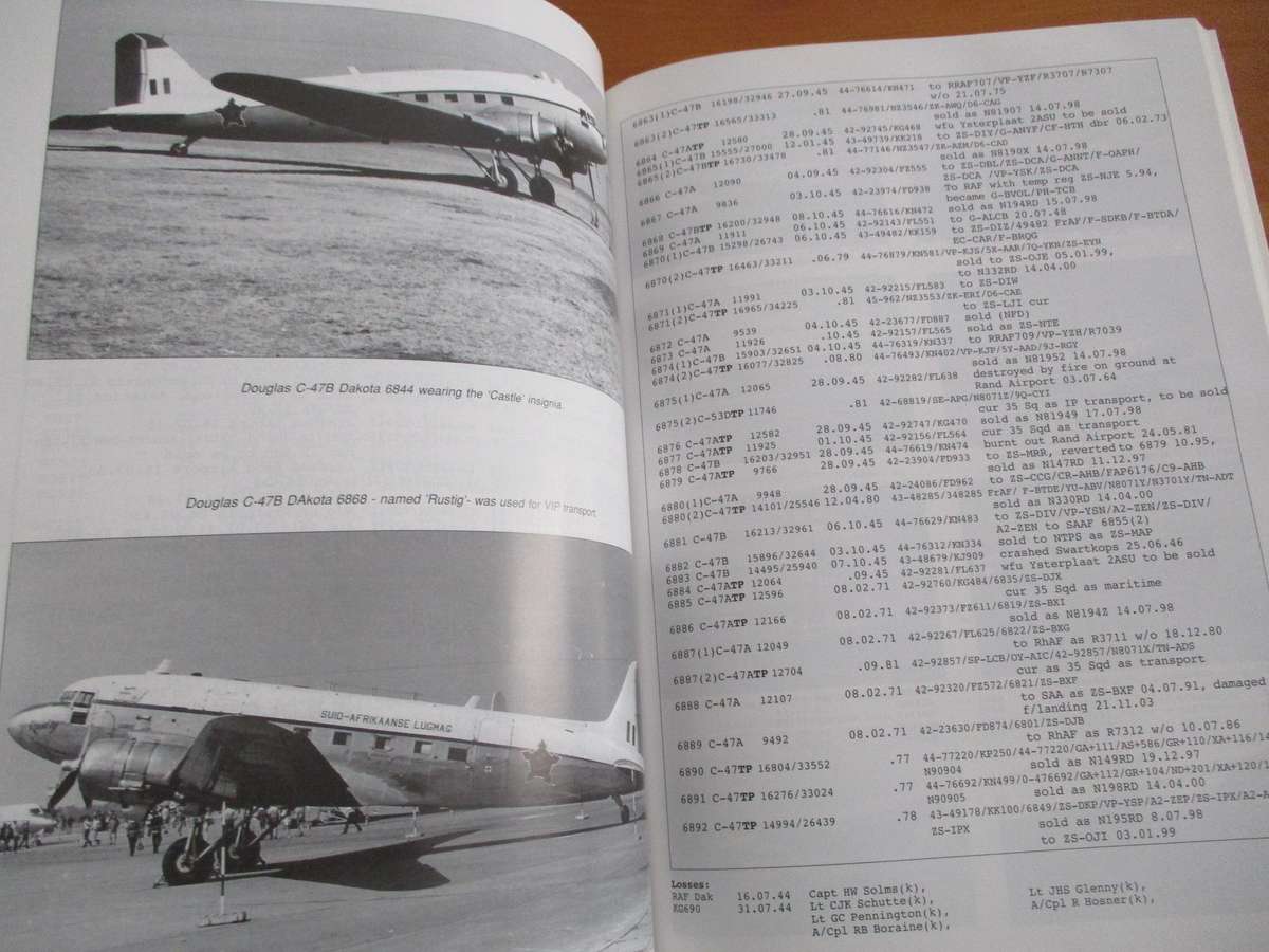 Winston Brent. 85 YEARS OF SOUTH AFRICAN AIR FORCE. Signed copy