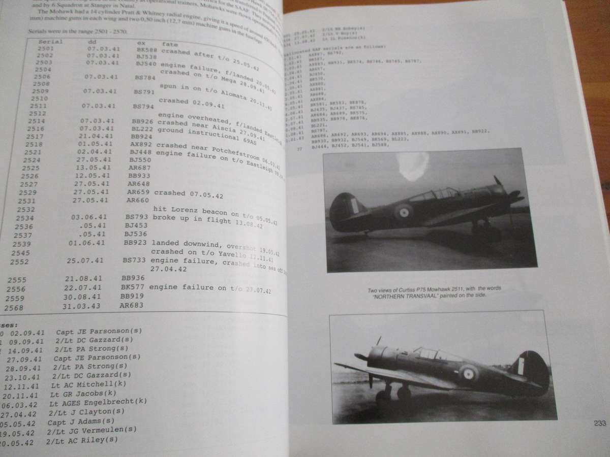 Winston Brent. 85 YEARS OF SOUTH AFRICAN AIR FORCE. Signed copy