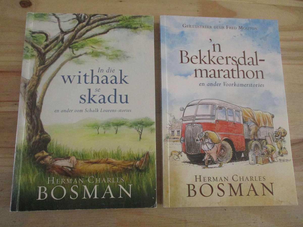 2 Herman Charles Bosman boeke in Afrikaans