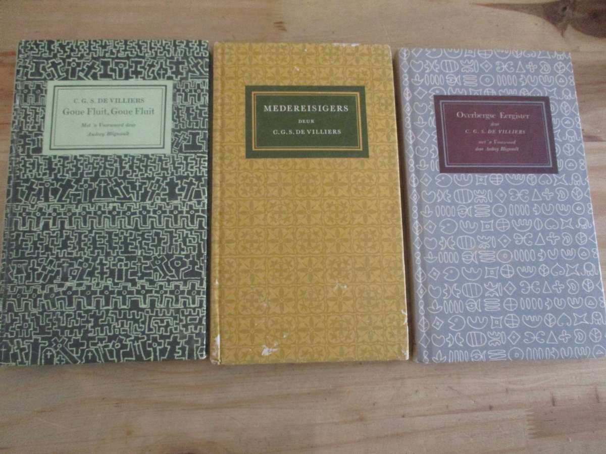 3 Boeke deur C.G.S. de Villiers