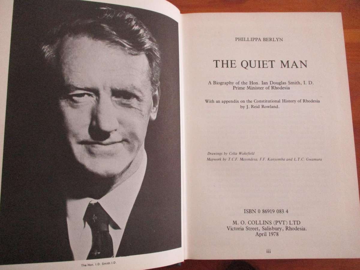 THE QUIET MAN Biography of Ian Smith PHILLIPPA BERLYN