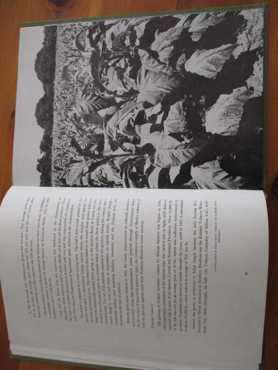 The Tobacco Industry of Rhodesia and Nyasaland