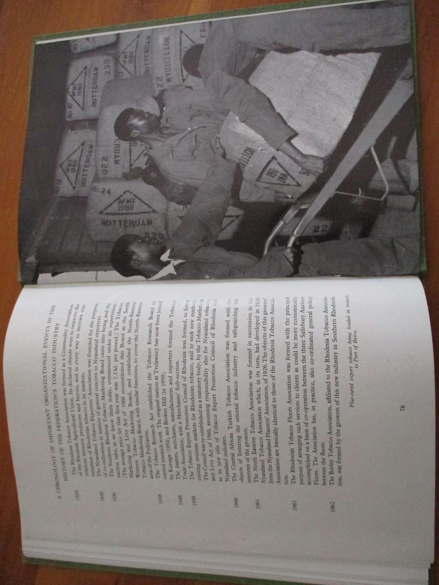 The Tobacco Industry of Rhodesia and Nyasaland