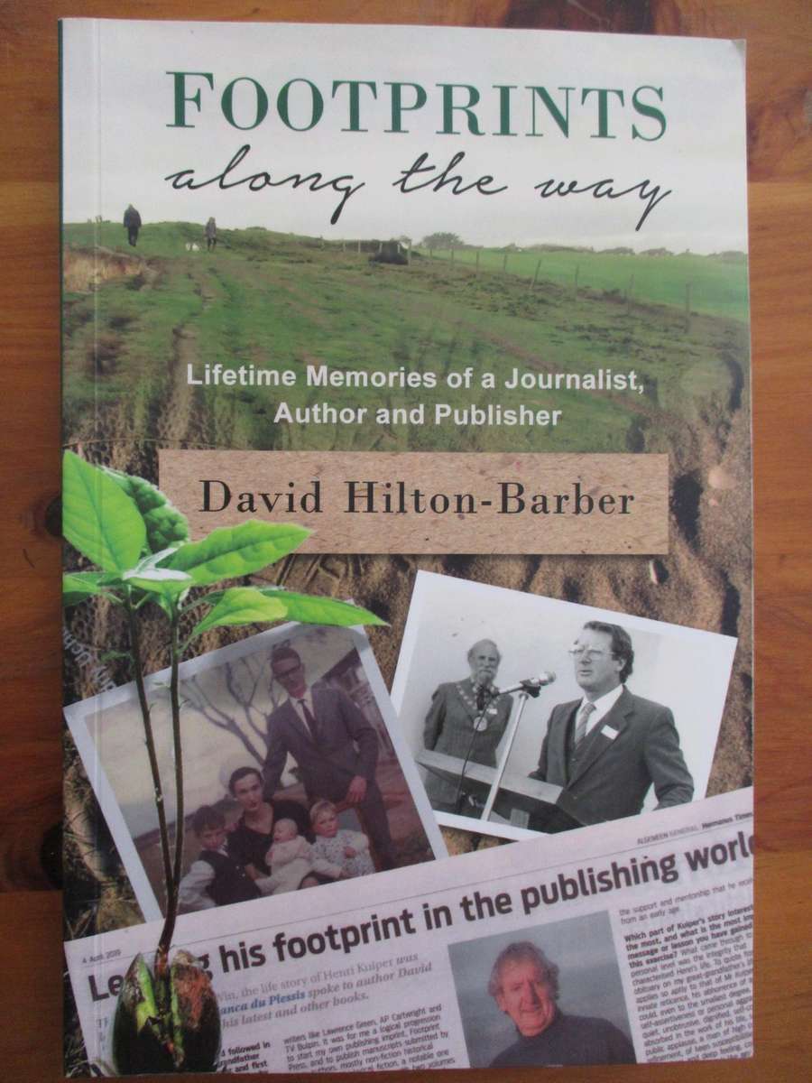No 4/100. Footprints along the way. SIGNED David Hilton-Barber