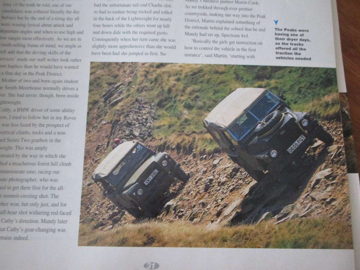 Land Rover World magazines - 5 Issues 1994/5