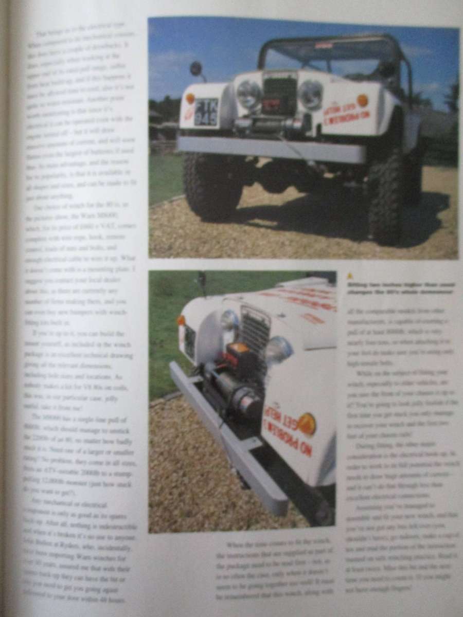 Land Rover World magazines - 5 Issues 1994/5