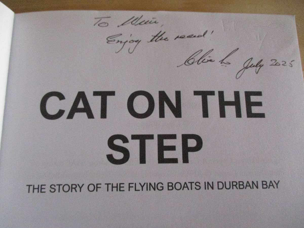 2 Books on the FLYING BOATS of DURBAN