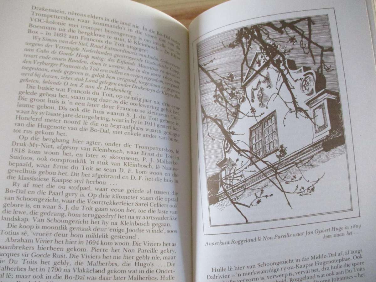 Klein reis deur Drakenstein  WA de Klerk