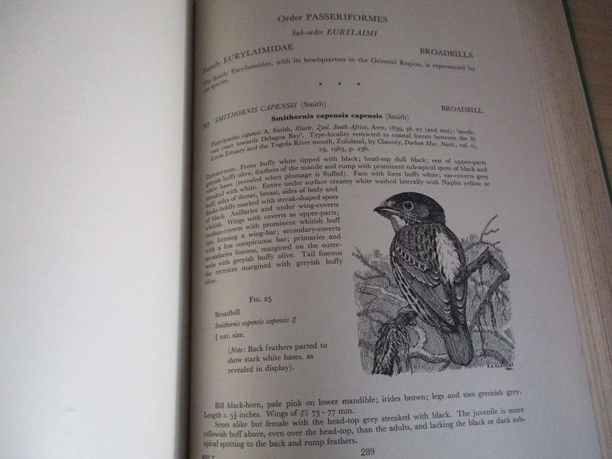 The birds of Natal and Zululand  P.A. Clancey
