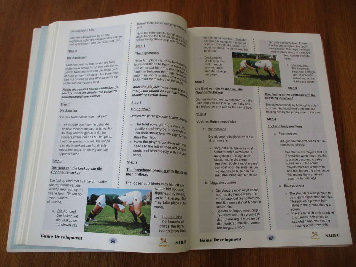 Principles for Successful Coaching / Beginsels vir Suksesvolle Rugbyafrigting [Rudy Joubert...]
