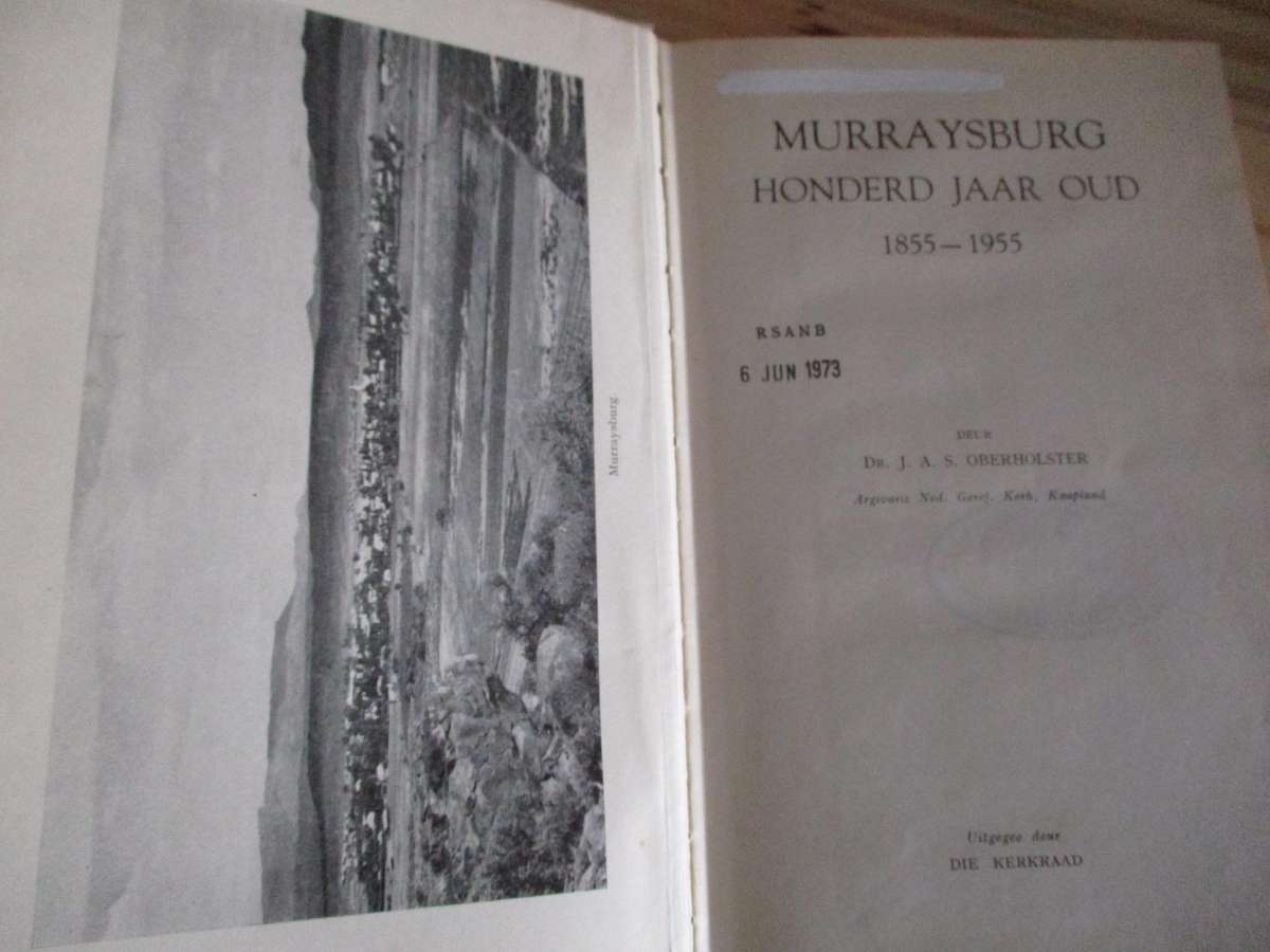 MURRAYSBURG - HONDERD JAAR OUD 1855-1955