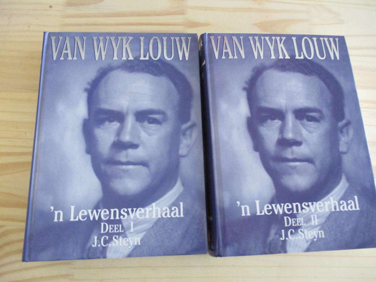 NP VAN WYK LOUW - 'n Lewensverhaal. 2 Volume Stel