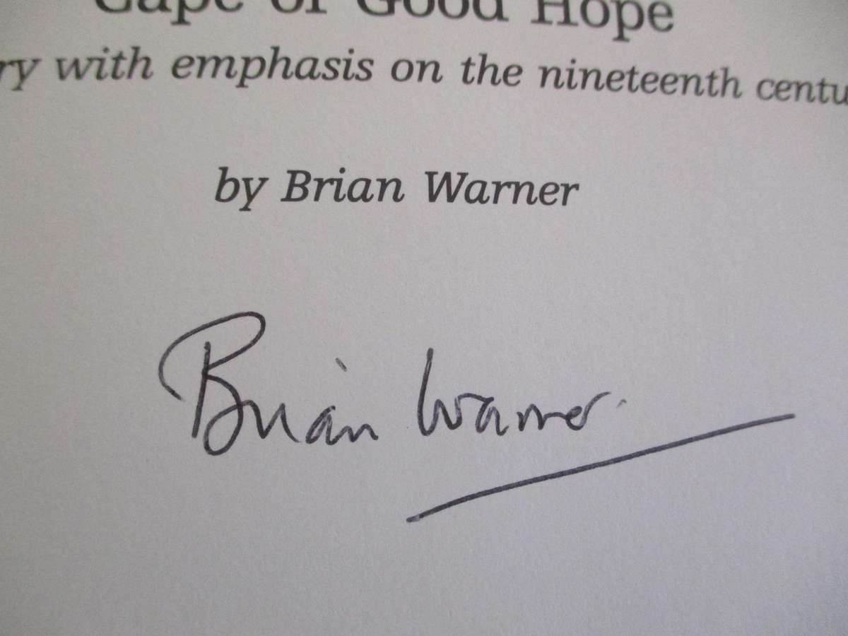 Astronomers at the Royal Observatory Cape of Good Hope. SIGNED COPY. Brian Warner