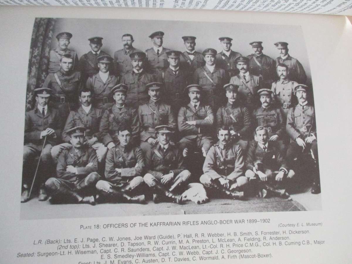 THE KAFFRARIAN RIFLES 1876-1986. By Francis L Coleman