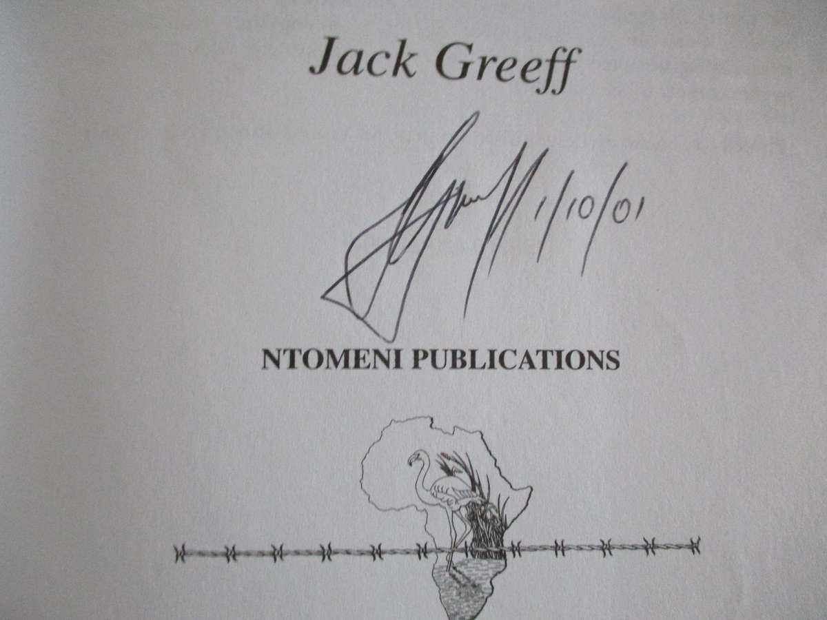 A Greater Share of Honour. SIGNED COPY - Jack Greeff (Recce operations)